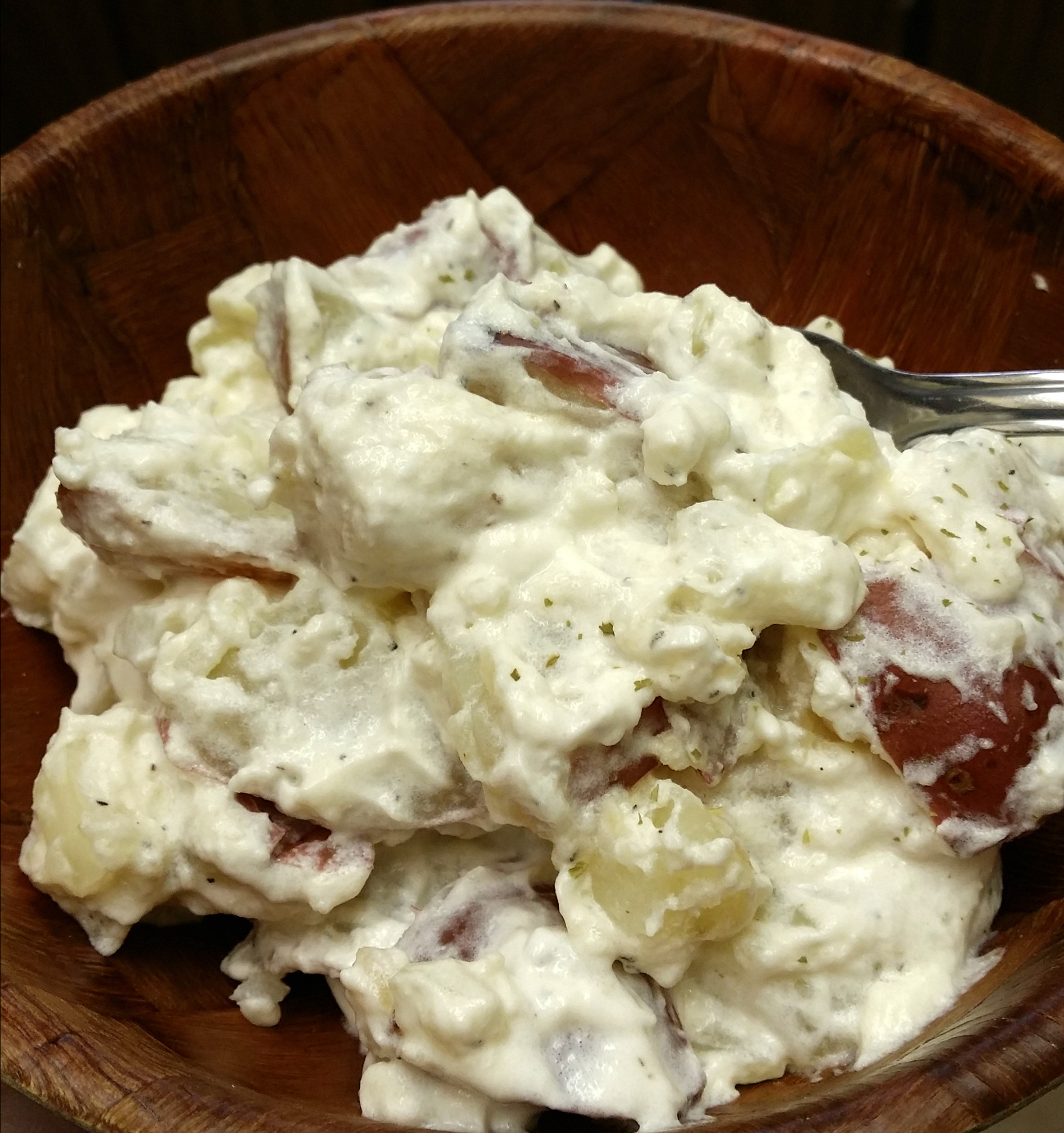 Redskin Potato Salad
 No Mayo Red Skin Potato Salad Making It All Work