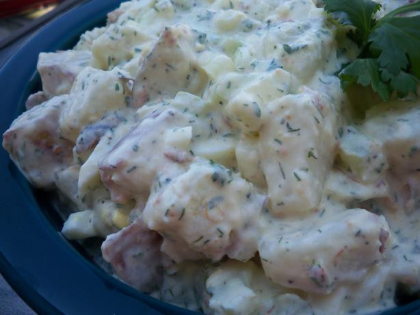 Redskin Potato Salad
 Zesty Red Skin Potato Salad Recipe Food