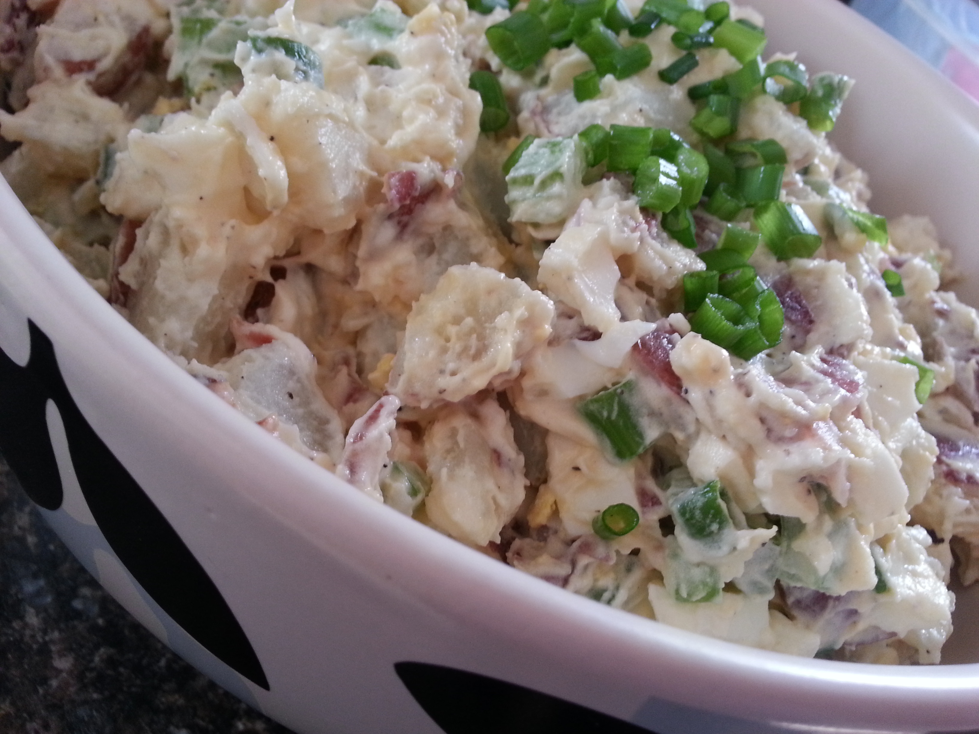 Redskin Potato Salad
 Red Skinned Potato Salad