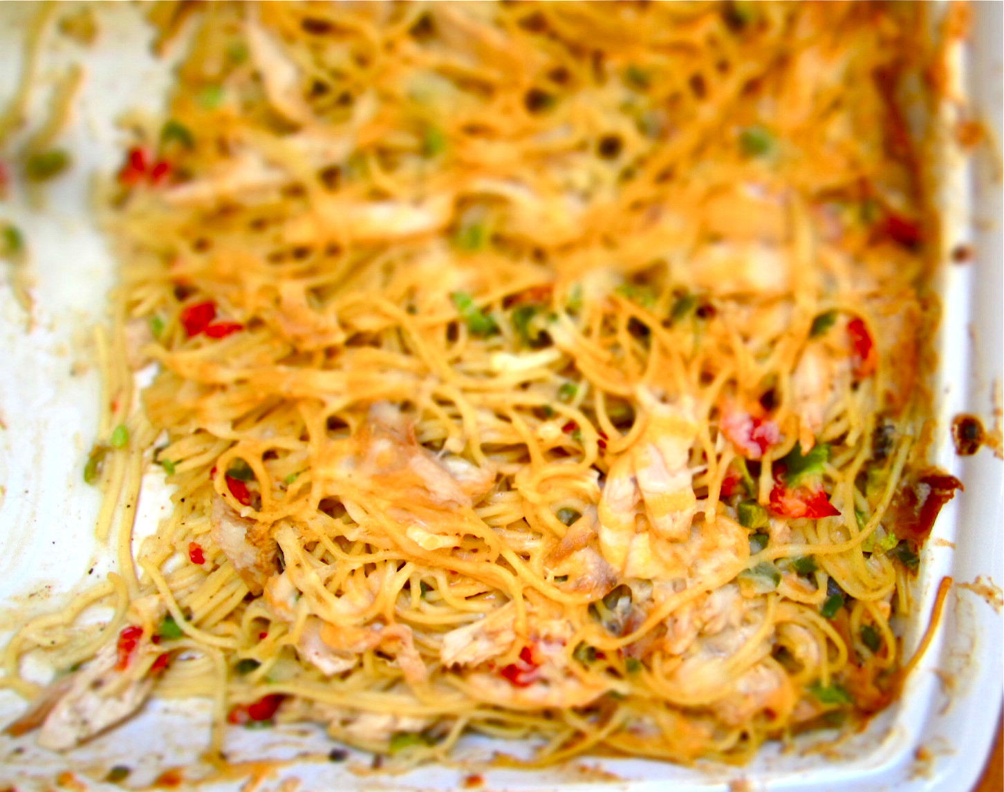 Ree Drummond Chicken Spaghetti
 Milk & Mode Chicken Spaghetti