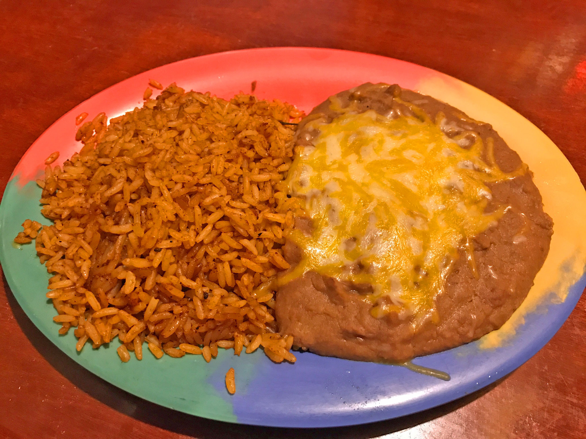 Refried Beans And Rice
 Review VIP Mexican Restaurant & Lounge