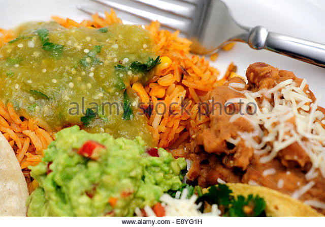 Refried Beans And Rice
 Refried Beans And Rice Stock s & Refried Beans And