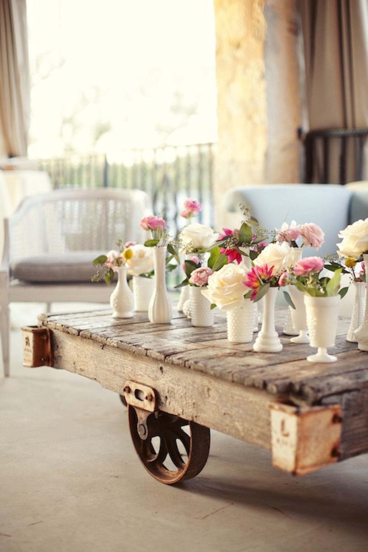 Rehearsal Dinner Centerpieces
 A Chic Summer Rehearsal Dinner The Sweetest Occasion