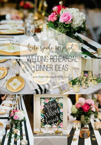 Rehearsal Dinner Decorations
 Wedding Rehearsal Dinner Ideas your homebased mom