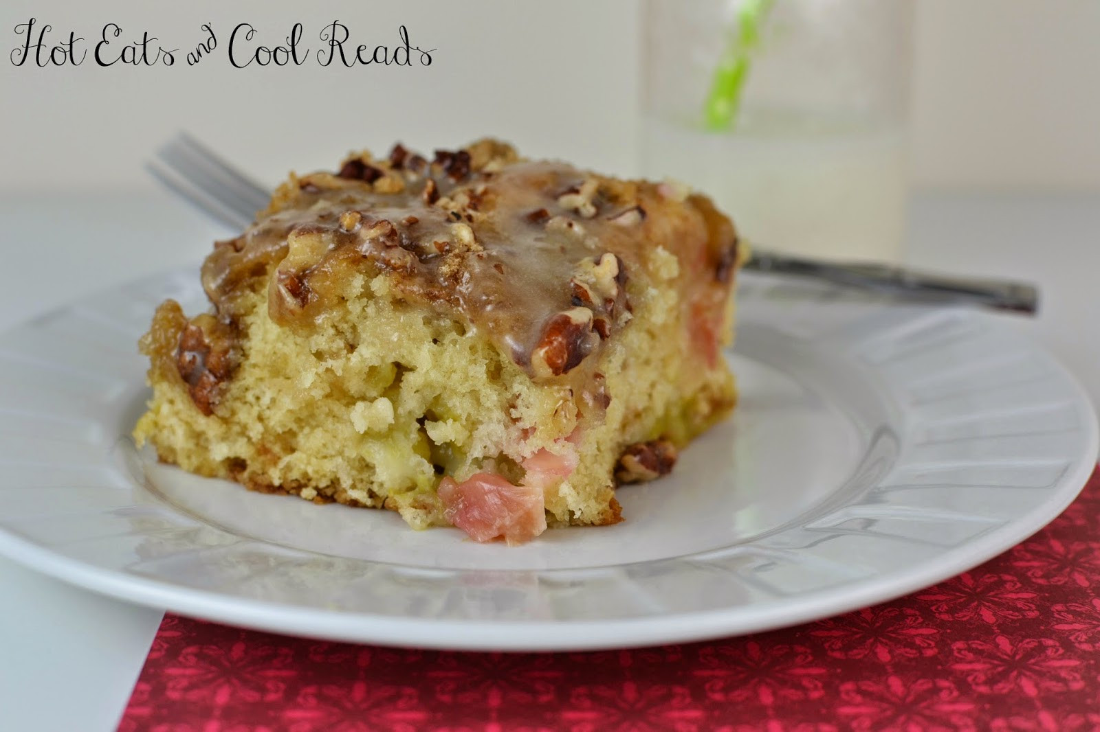 Rhubarb Coffee Cake
 Hot Eats and Cool Reads Rhubarb Coffee Cake Recipe