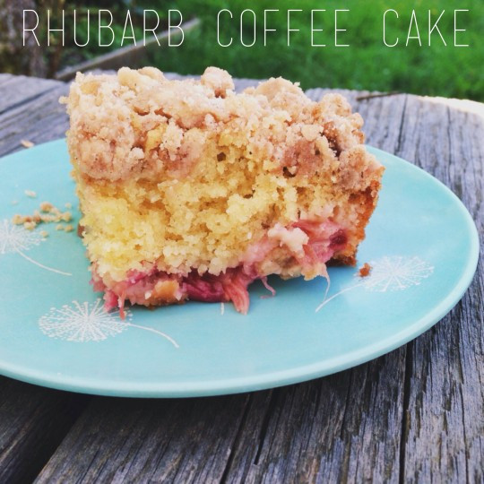 Rhubarb Coffee Cake
 Rhubarb Coffee Cake Rosemarried Rosemarried