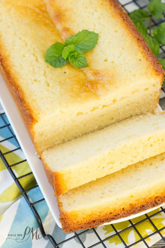 Riccotta Pound Cake
 Classic Ricotta Pound Cake Call Me PMc