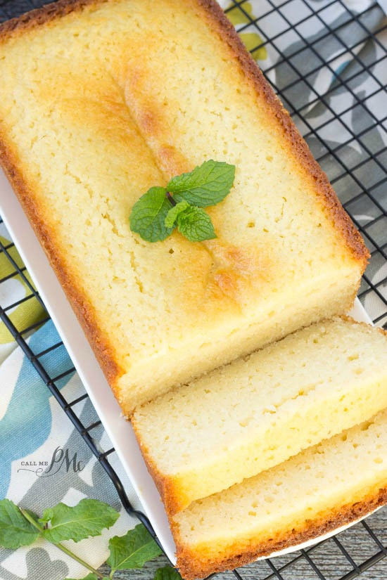 Riccotta Pound Cake
 Classic Ricotta Pound Cake Call Me PMc