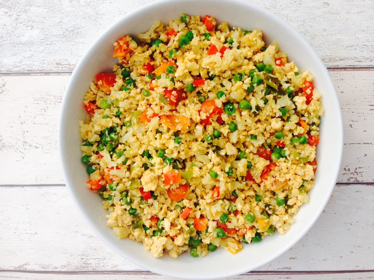 Rice Cauliflower Recipe
 Egg fried cauliflower rice recipe