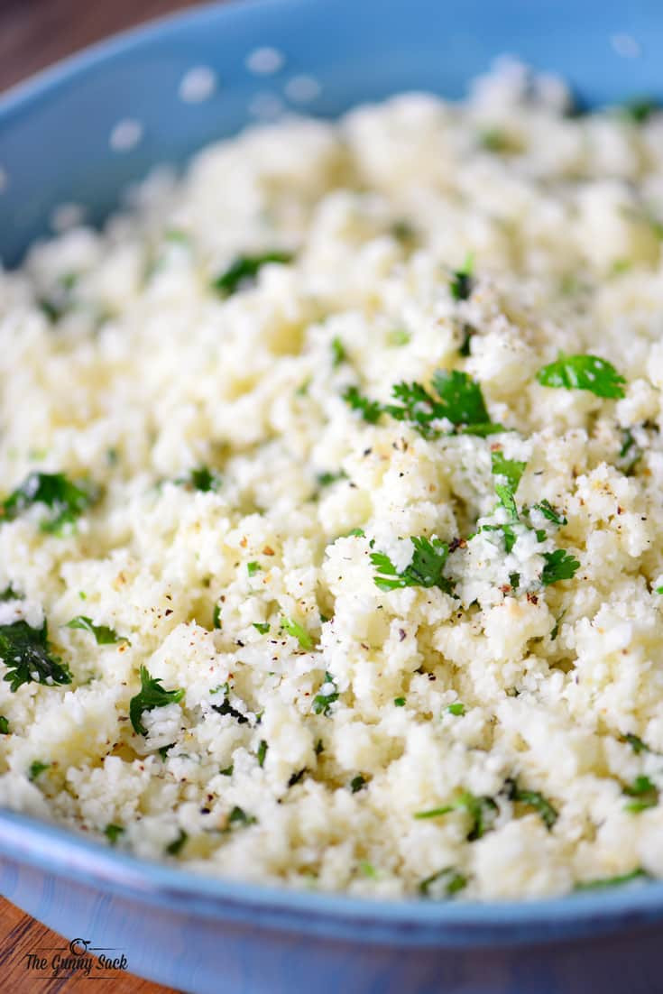 Rice Cauliflower Recipe
 Cilantro Lime Cauliflower Rice The Gunny Sack