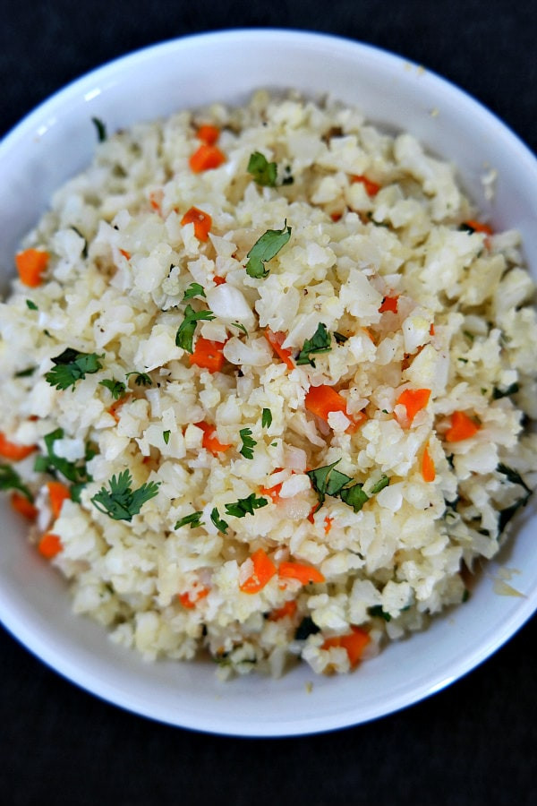 Rice Cauliflower Recipe
 recipes using riced cauliflower