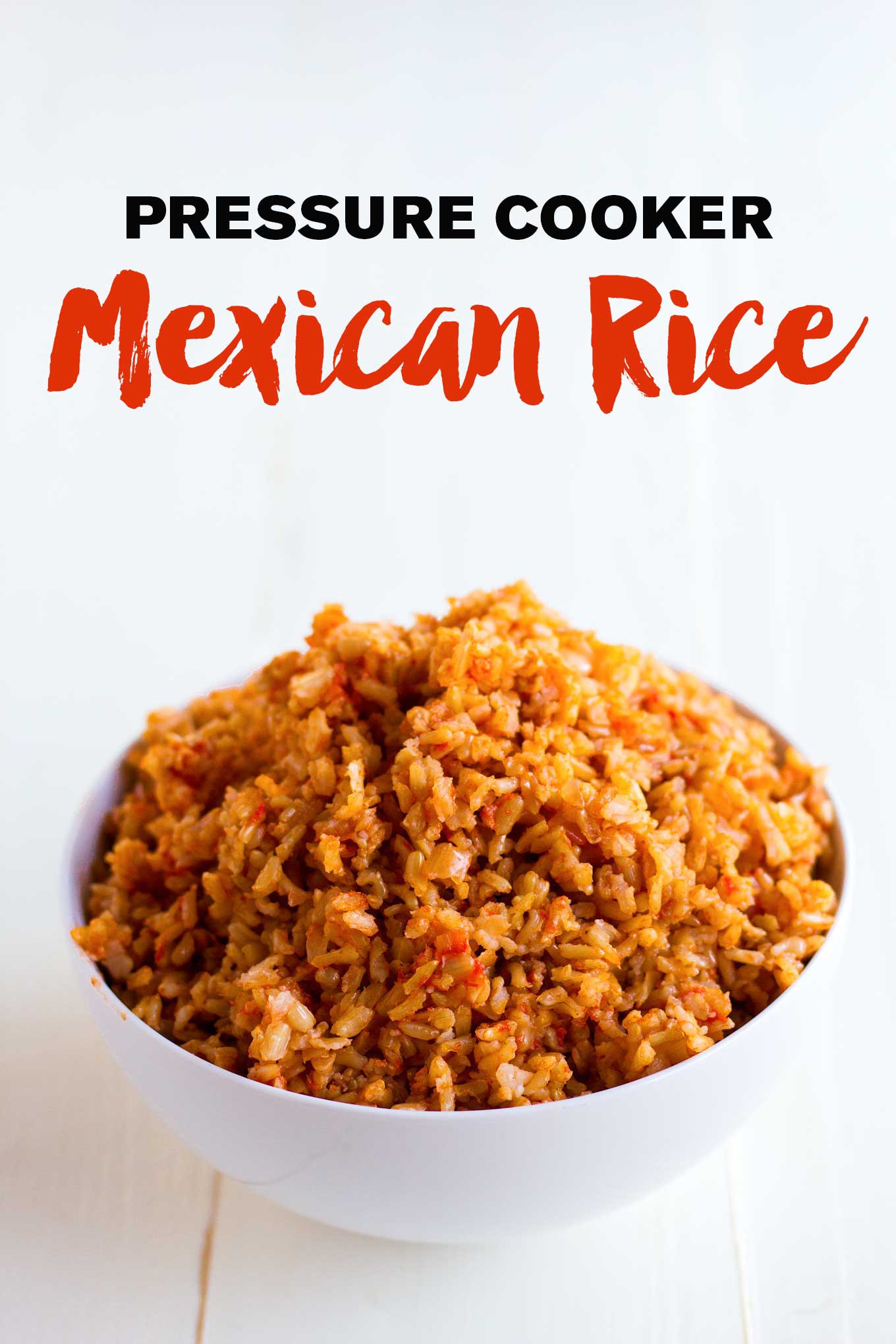 Rice Cooker Mexican Rice
 Pressure Cooker Mexican Rice