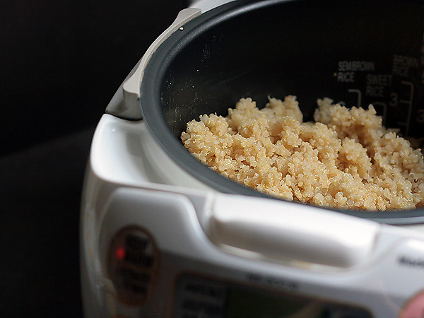 Rice Cooker Quinoa
 Waldorf Quinoa Salad recipe and How to Cook Quinoa