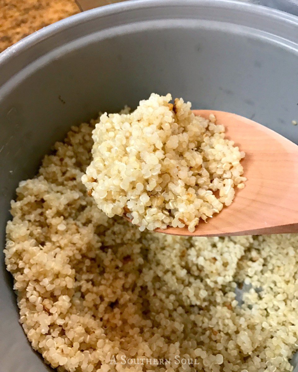 Rice Cooker Quinoa
 Quinoa in the Rice Cooker