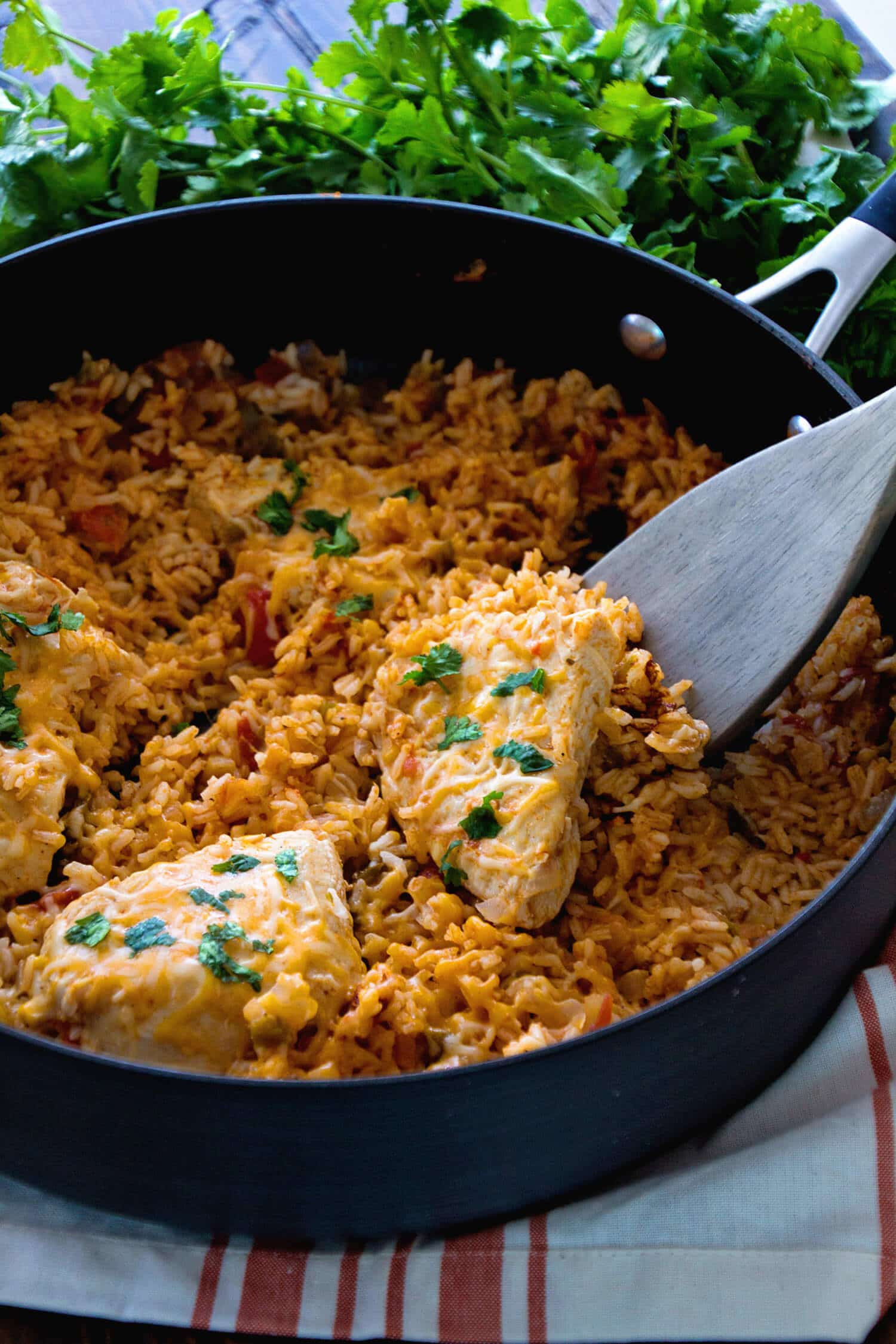 Rice Dinner Recipes
 e Pot Fiesta Chicken & Rice Recipe Julie s Eats & Treats