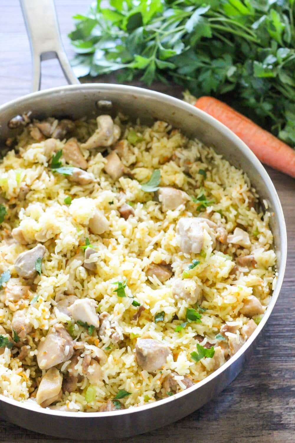 Rice Dinner Recipes
 e Pot Creamy Chicken and Rice I Heart Nap Time