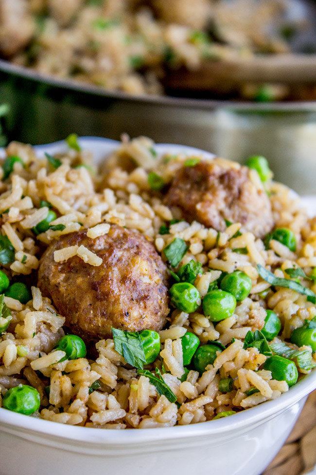 Rice Dinner Recipes
 meatballs and rice skillet dinner recipe