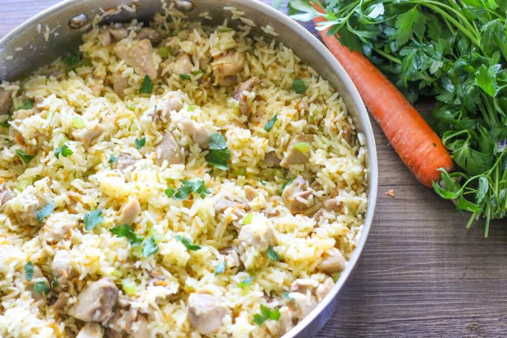 Rice Dinner Recipes
 e Pot Creamy Chicken and Rice I Heart Nap Time