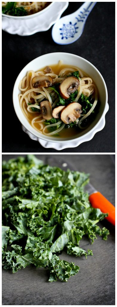 Rice Noodles Soup Recipes
 30 Minute Rice Noodle Soup with Mushrooms & Kale
