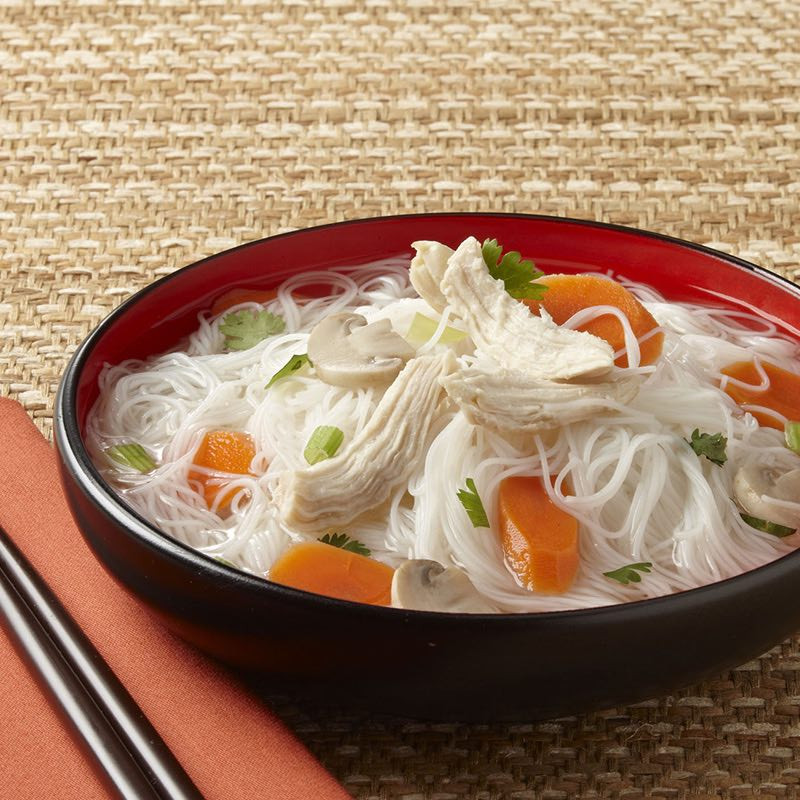 Rice Noodles Soup Recipes
 Chicken Soup with Rice Noodles