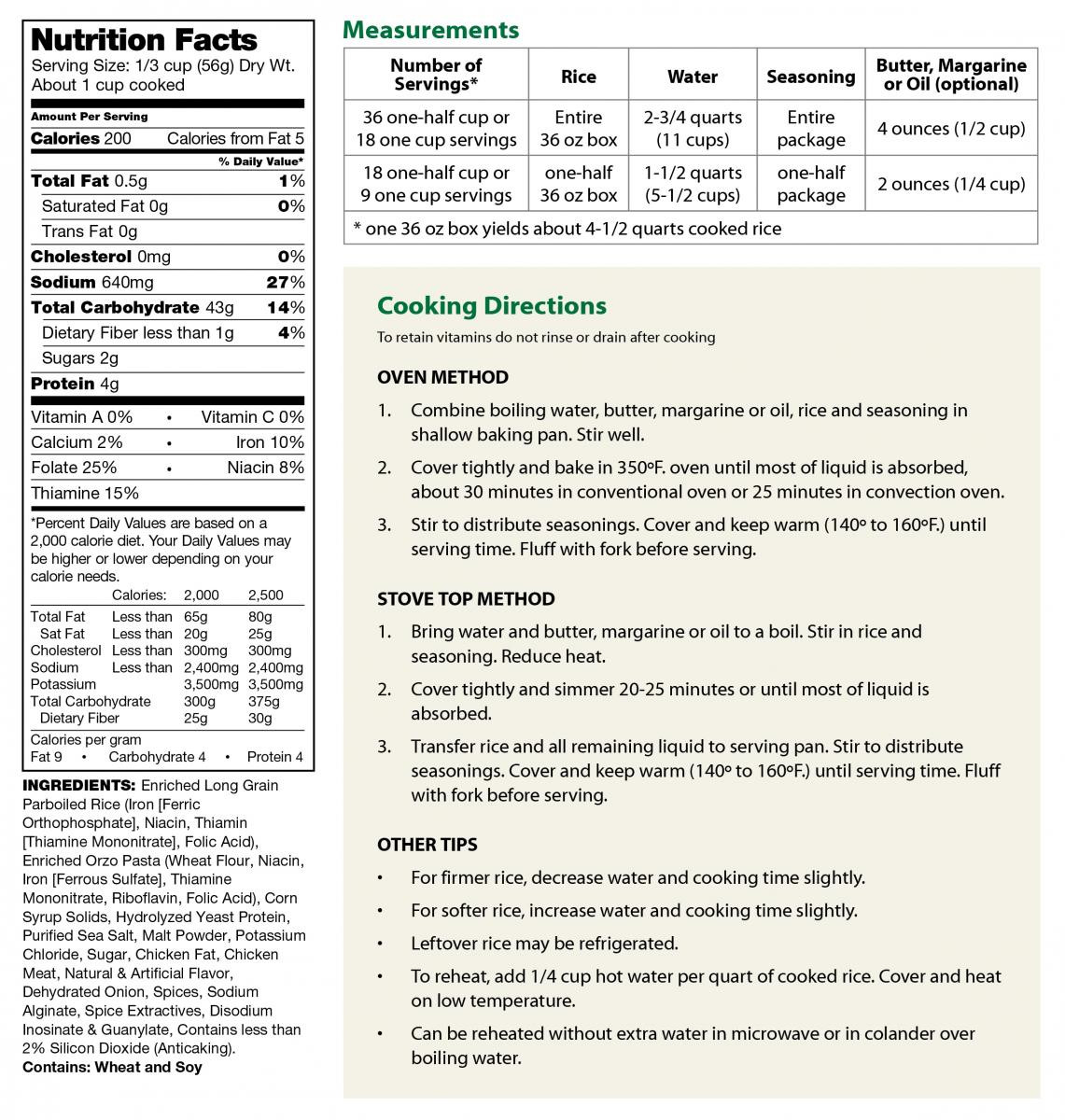 Rice Pilaf Calories
 spanish rice calories