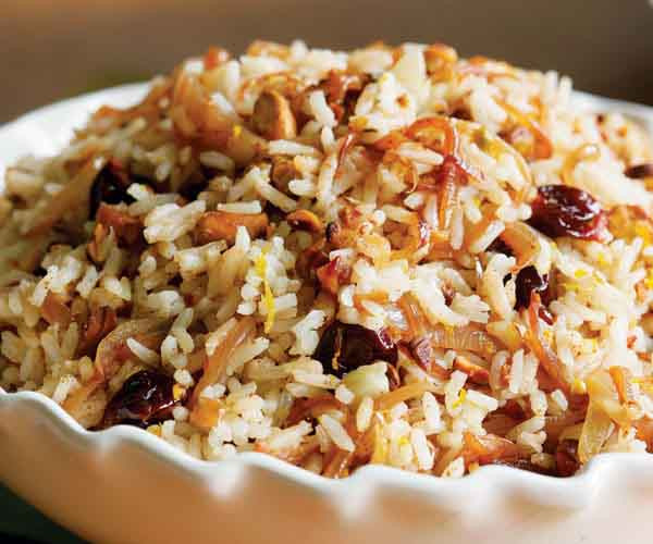 Rice Pilaf Calories
 Rice Pilaf with Spiced Caramelized ions Orange Cherry
