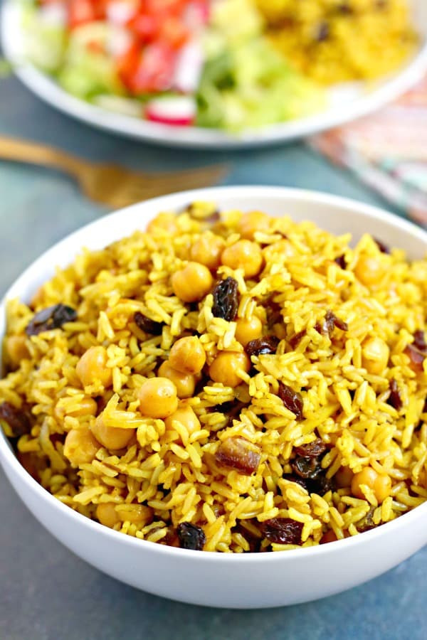 Rice Pilaf Calories
 Basmati Rice Pilaf with Chickpeas and Dried Fruit
