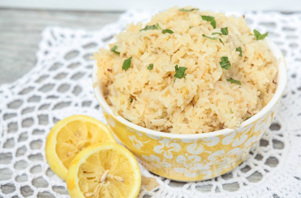 Rice Pilaf Calories
 Lemon Rice Pilaf and Fresh Mint Food Done Light