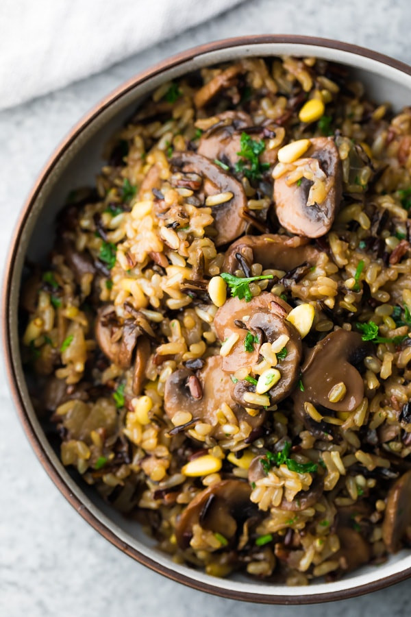 Rice Pilaf Instant Pot
 Instant Pot Wild Rice Pilaf with Mushrooms and Pine Nuts