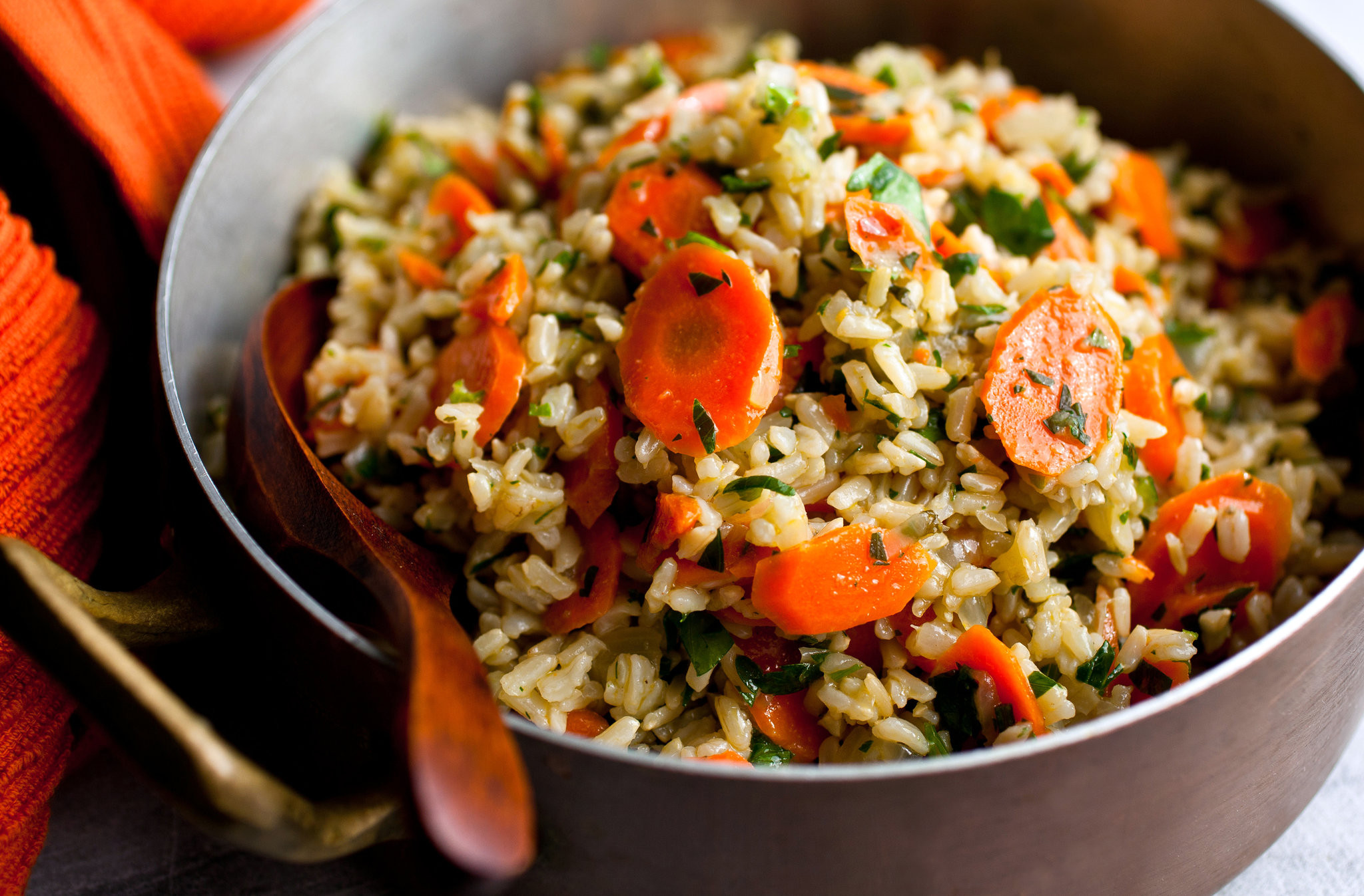 Rice Pilaf Recipes
 Rice Pilaf With Carrots and Parsley Recipe NYT Cooking