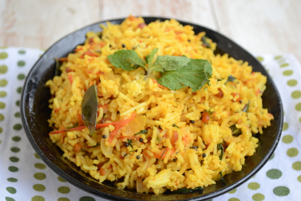 Rice Recipes Indian
 South Indian Fried Rice