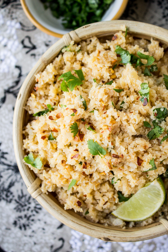 Riced Cauliflower Recipe
 Asian Cauliflower "Rice" The Food Charlatan