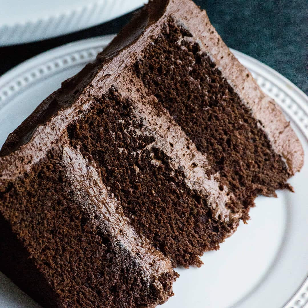 Rich Chocolate Cake
 Perfect Chocolate Cake Recipe with Ganche buttercream