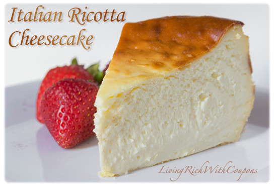 Ricotta Cheese Dessert Recipes
 Italian Ricotta Cheesecake Recipe Easy to make and