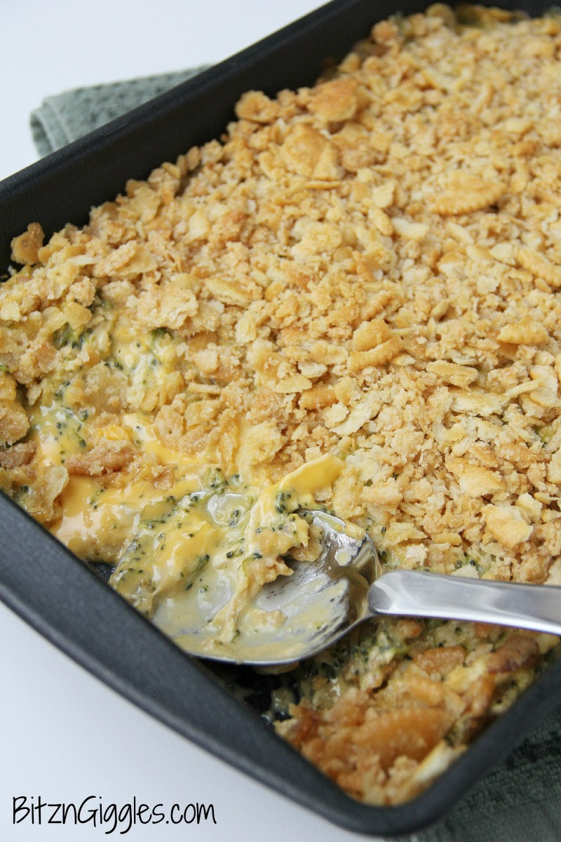 Ritz Cracker Chicken Casserole
 Chicken Broccoli Ritz Casserole