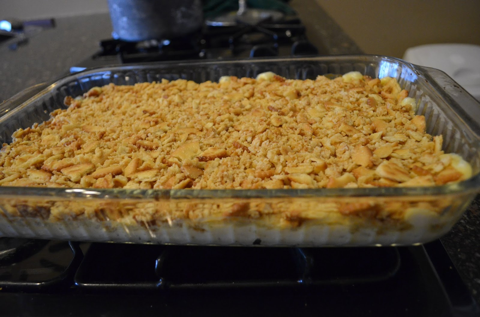 Ritz Cracker Chicken Casserole
 Yours Mine & Ours Ritz Cracker Chicken Casserole