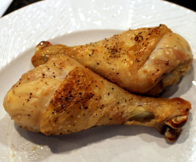 Roast Chicken Legs
 what temperature to bake chicken