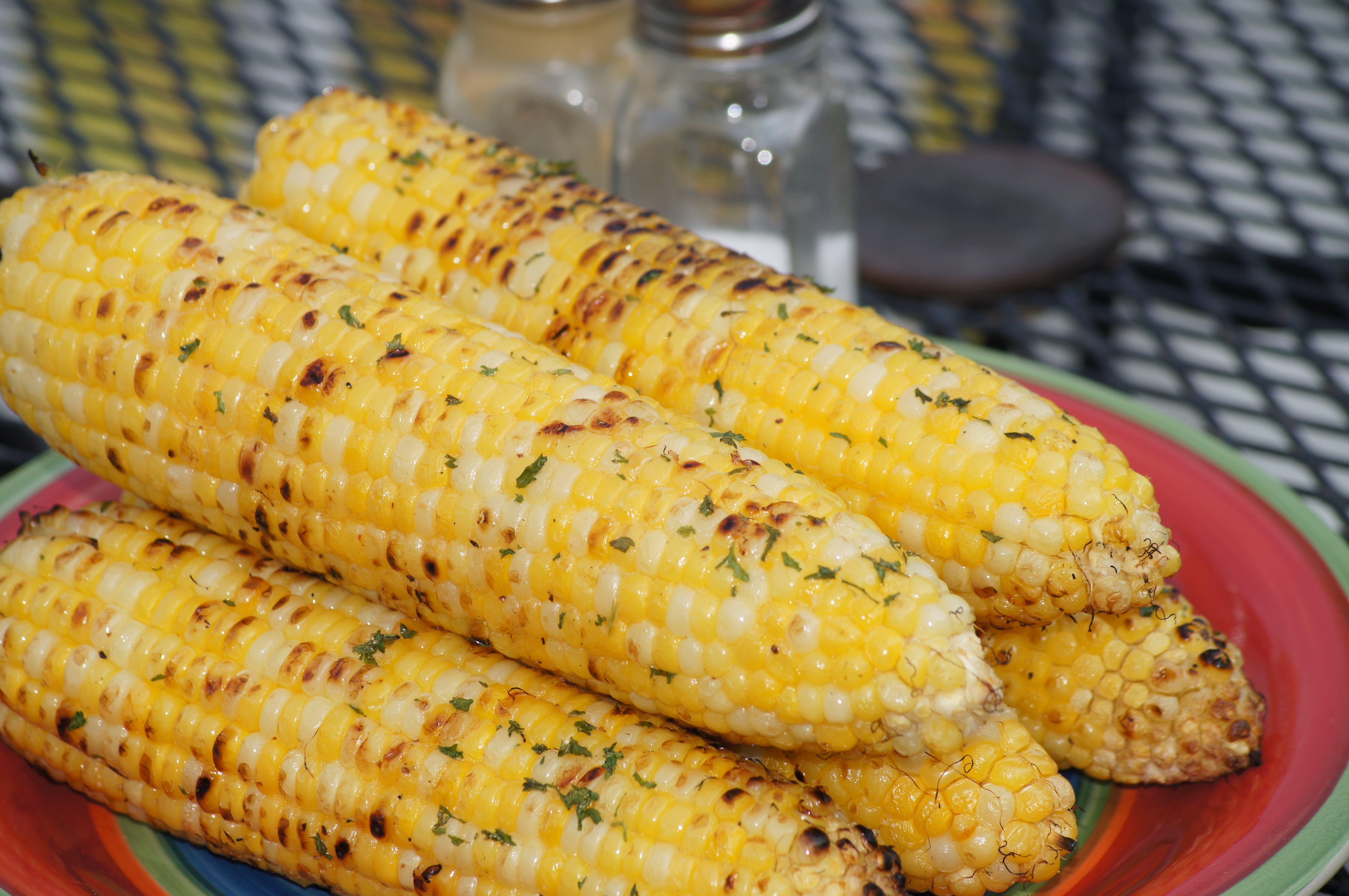 Roast Corn On Grill
 Grilled Corn