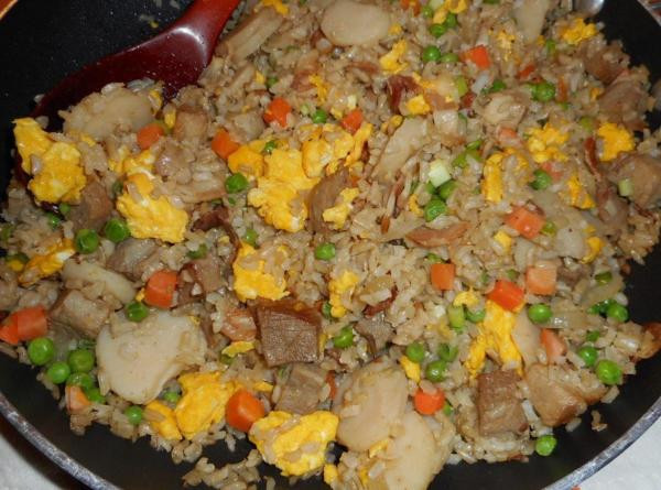 Roast Pork Fried Rice
 Roast Pork And Bacon Fried Rice Recipe