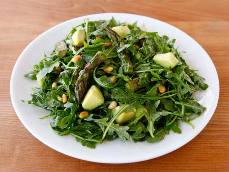 Roasted Asparagus Salad
 Roasted Asparagus Avocado and Arugula Salad Healthy