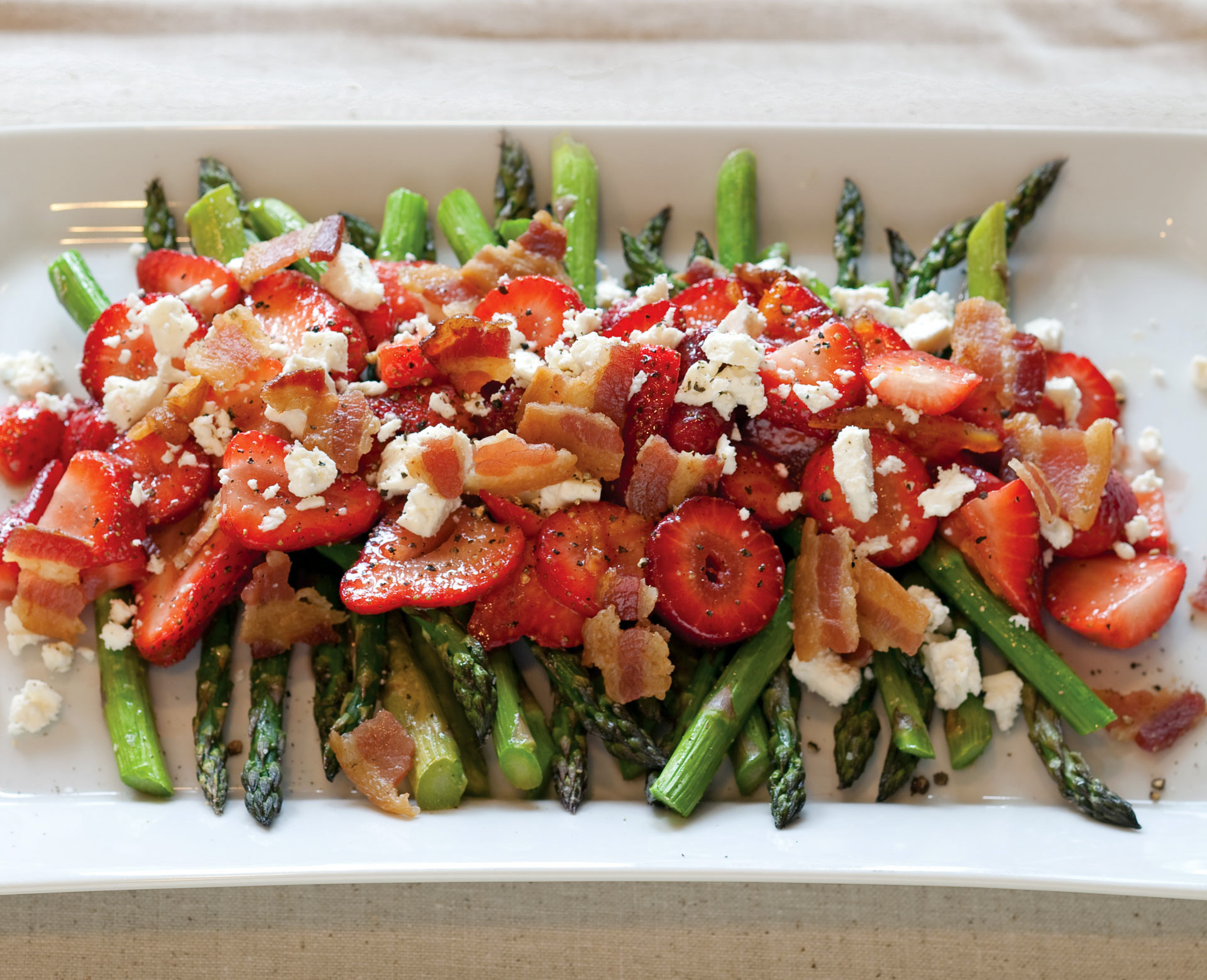 Roasted Asparagus Salad
 Roasted Asparagus Salad Florida Strawberry