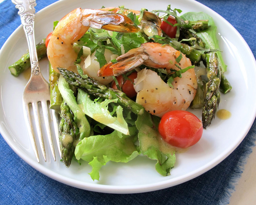 Roasted Asparagus Salad
 Roasted Asparagus and Shrimp Salad American Profile