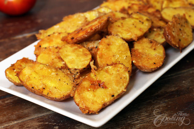 Roasted Baby Potatoes Recipe
 Parmesan Roasted Baby Potatoes Home Cooking Adventure