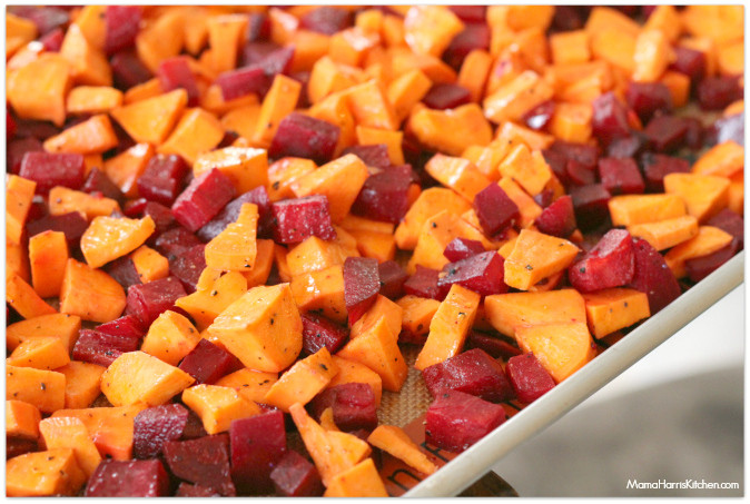 Roasted Beets And Sweet Potatoes
 Roasted Sweet Potatoes Beets and Carrots
