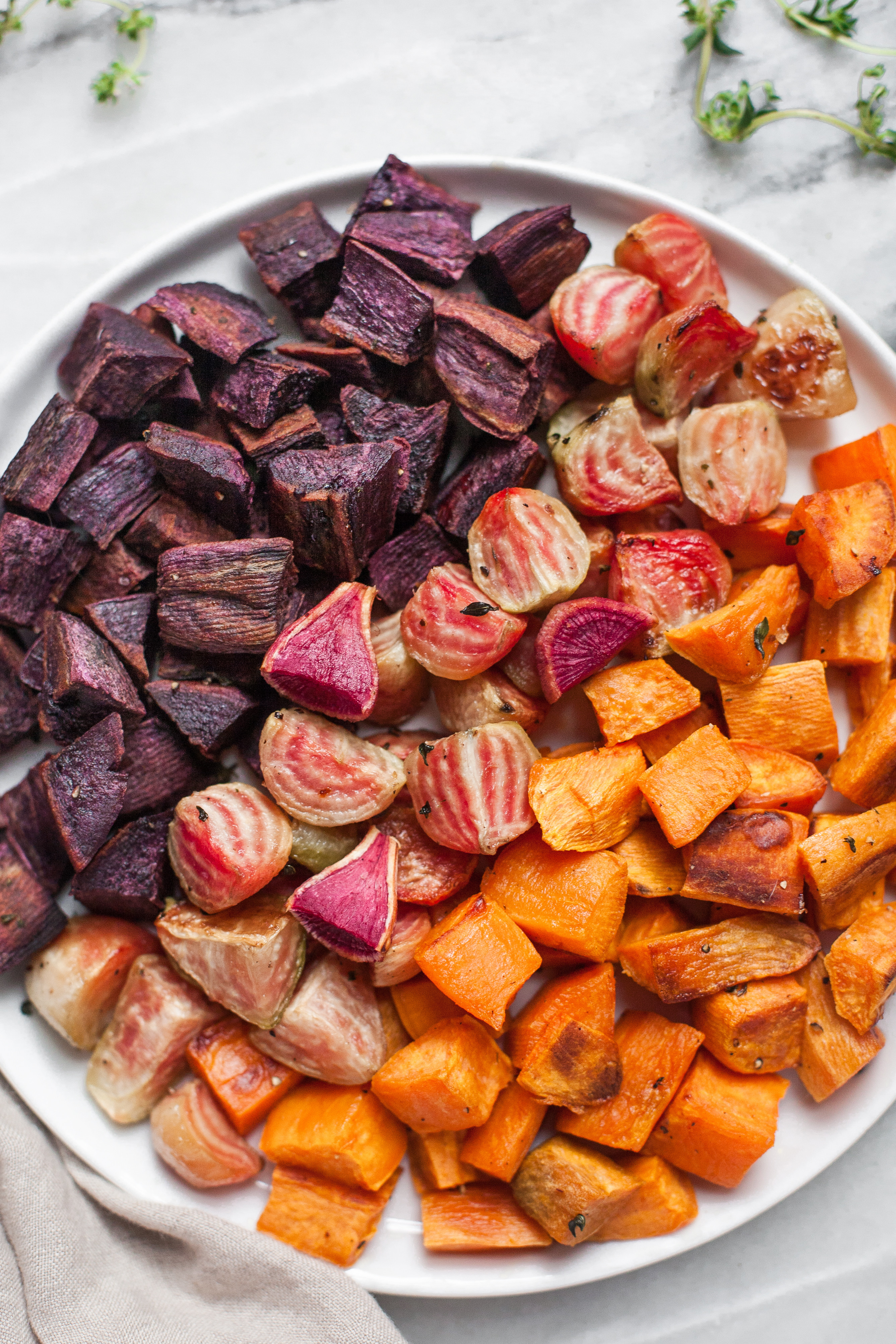 Roasted Beets And Sweet Potatoes
 Roasted Beets & Sweet Potatoes A Calculated Whisk