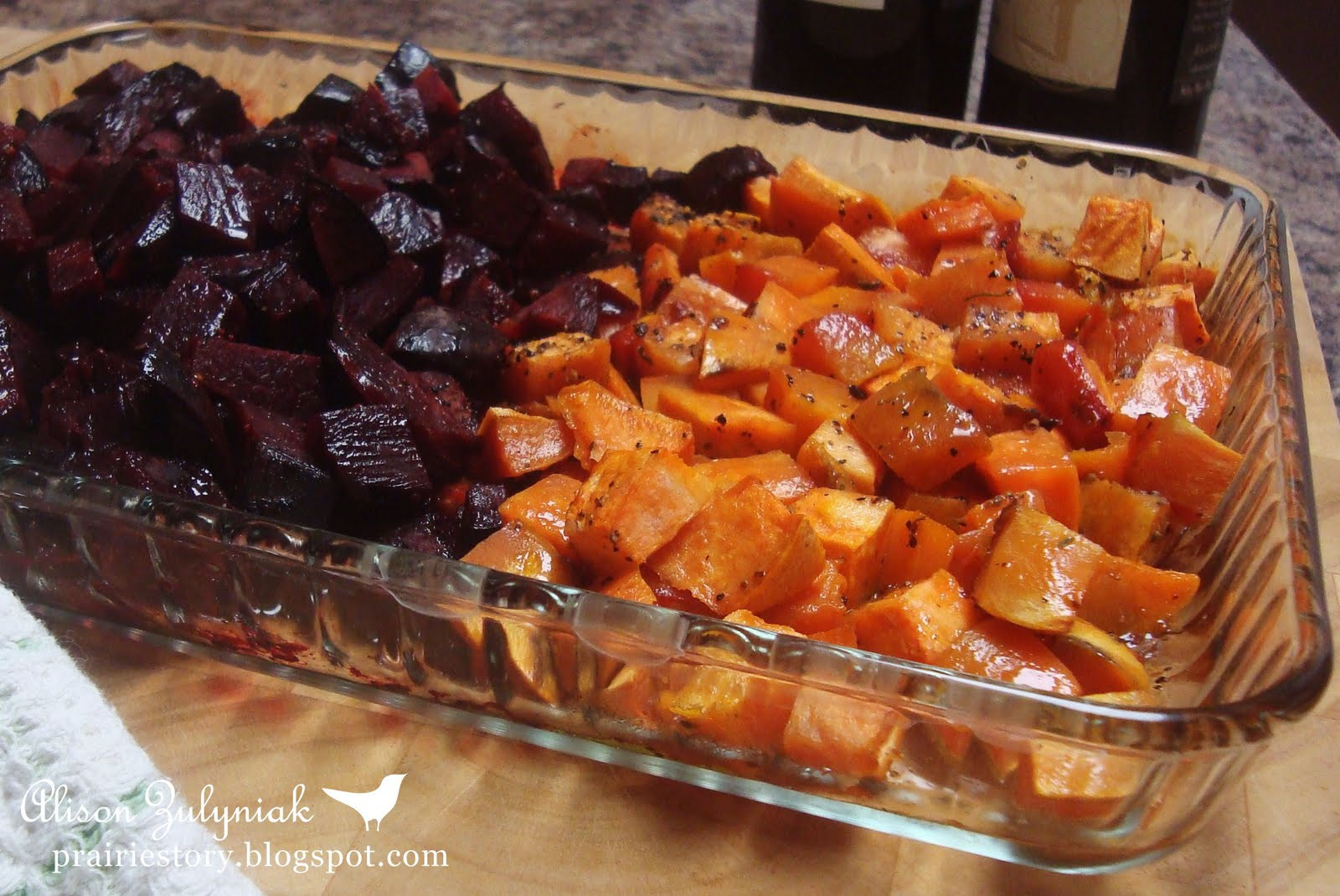 Roasted Beets And Sweet Potatoes
 Prairie Story Roasted Beets & Sweet Potatoes