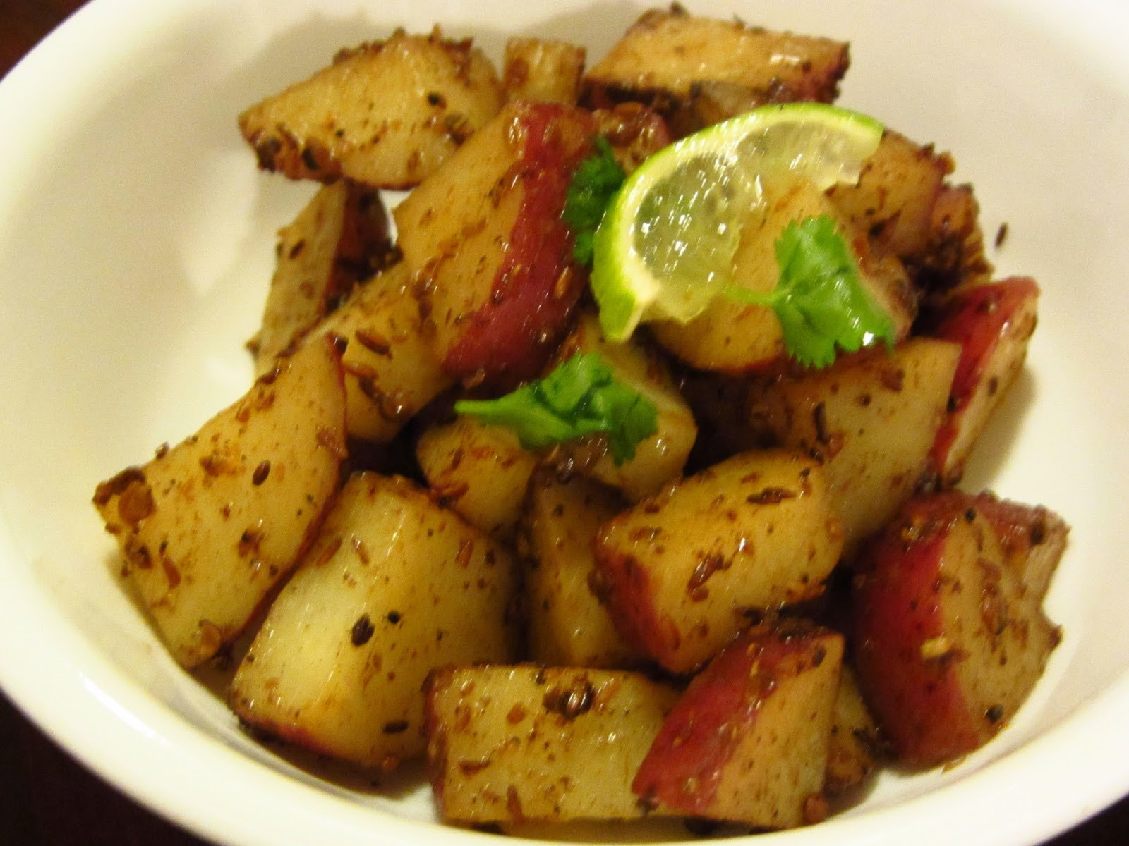 Roasted Breakfast Potatoes
 LIVE KIND RECIPES Herb Roasted Breakfast Potatoes