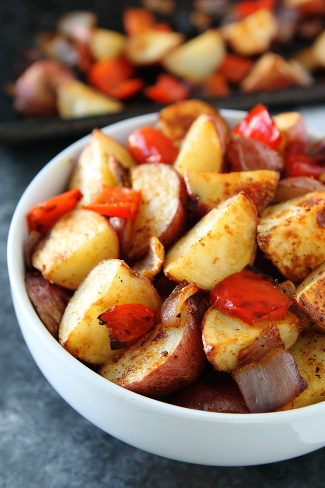 Roasted Breakfast Potatoes
 Roasted Breakfast Potatoes So Easy