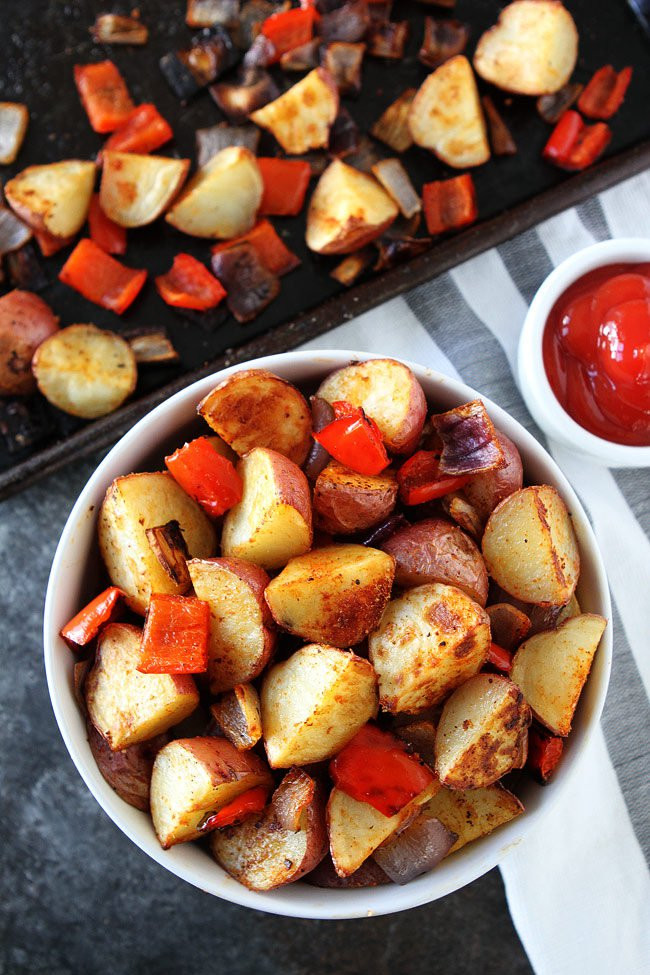 Roasted Breakfast Potatoes
 Roasted Breakfast Potatoes So Easy