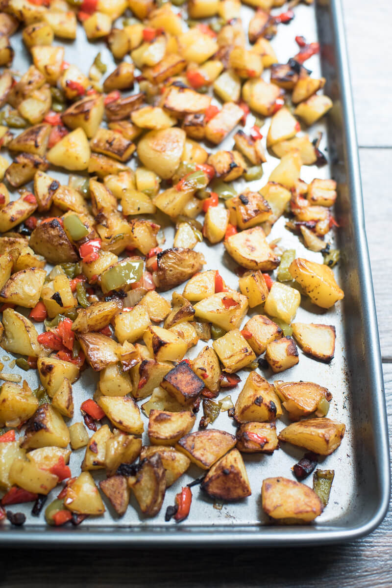 Roasted Breakfast Potatoes
 Oven Roasted Breakfast Potatoes